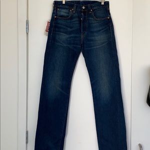 Levi selvedge 501 Jeans NWT